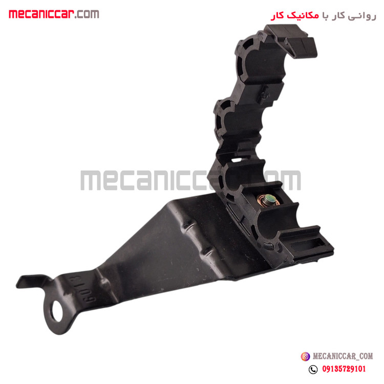 پایه فلزی لوله رفت و برگشت روغن هیدرولیک فرمان پژو 206 و رانا ایساکو