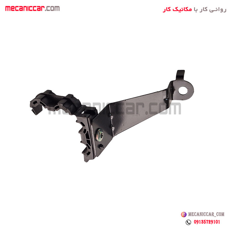 پایه فلزی لوله رفت و برگشت روغن هیدرولیک فرمان پژو 206 و رانا ایساکو