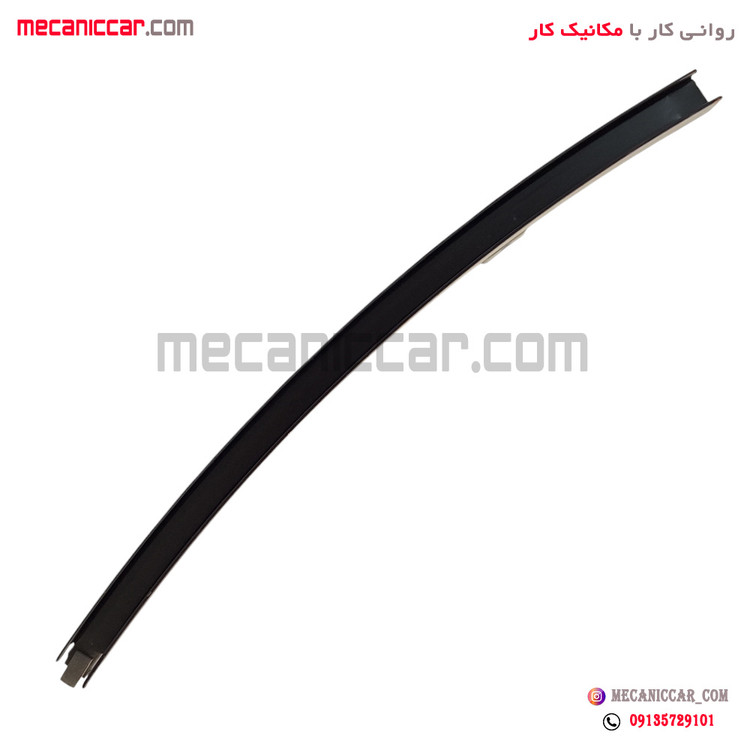 قطعه فلزی عمودی بین لچکی و شیشه عقب چپ پژو 405 و پارس