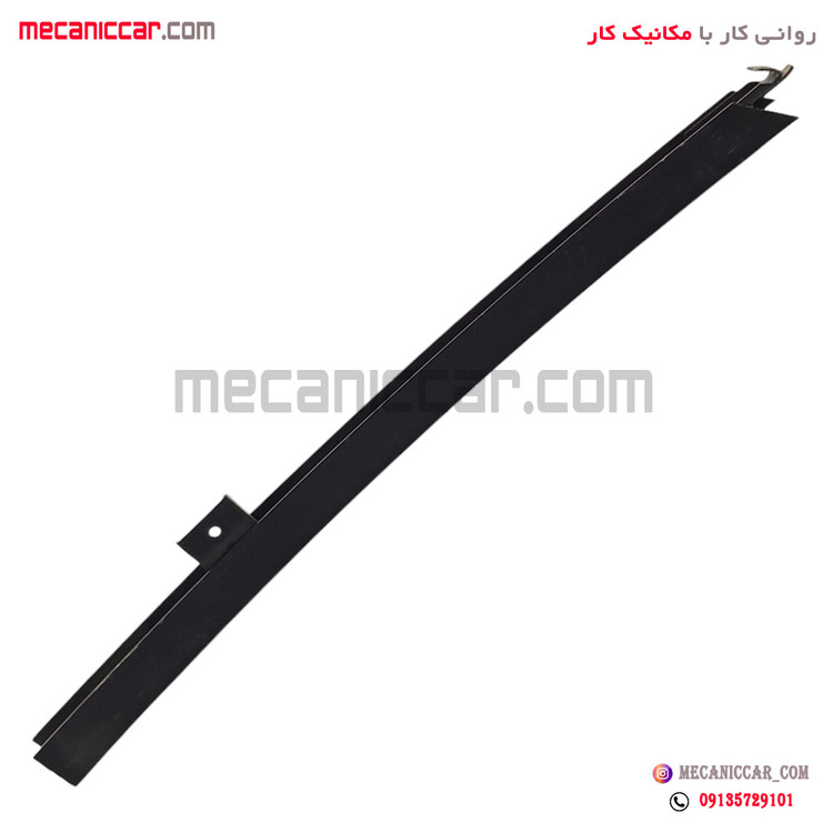 قطعه فلزی عمودی بین لچکی و شیشه عقب چپ پژو 405 و پارس