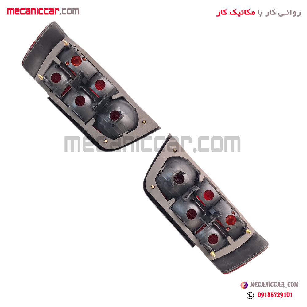 چراغ خطر تمام قرمز پژو 405 اسکو