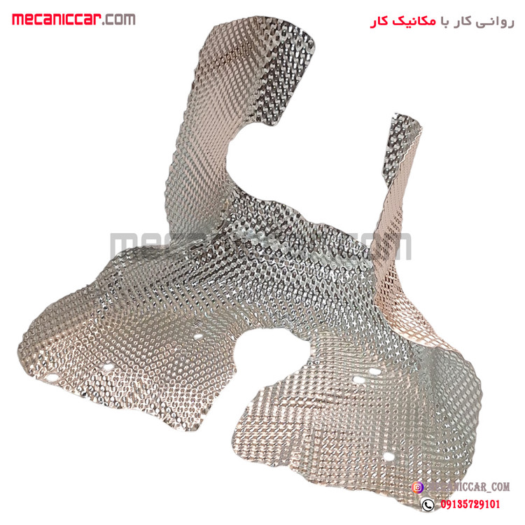 عایق (محافظ) حرارتی روی منیفولد دود امباس پژو 206 طهران پارت