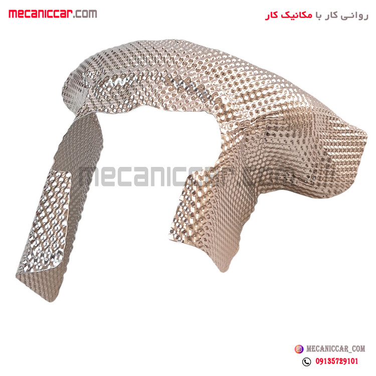 عایق (محافظ) حرارتی روی منیفولد دود امباس پژو 206 طهران پارت