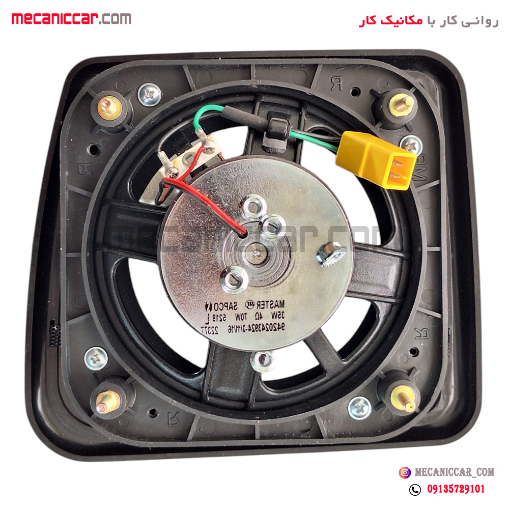 بلندگو با قاب طاقچه عقب پژو پارس راست ایساکو