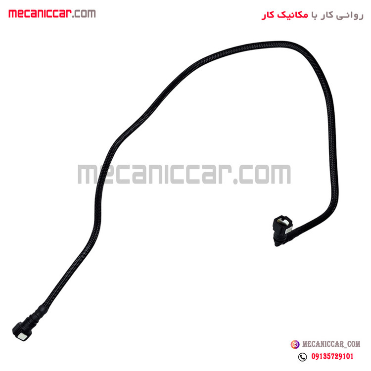 شیلنگ (لوله ) بنزین ریل سوخت پارس xum (elx) مدل 94 به بالا تپش صنعت