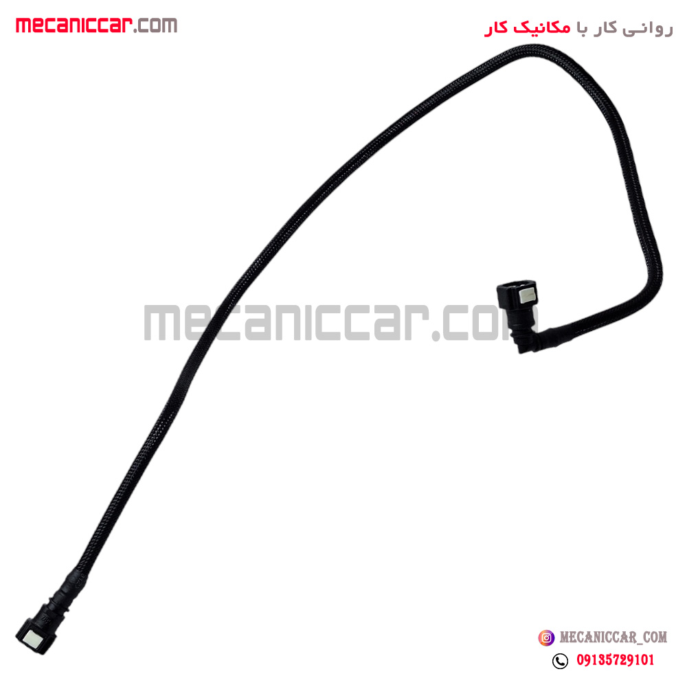 شیلنگ (لوله ) بنزین ریل سوخت پارس xum (elx) مدل 94 به بالا تپش صنعت