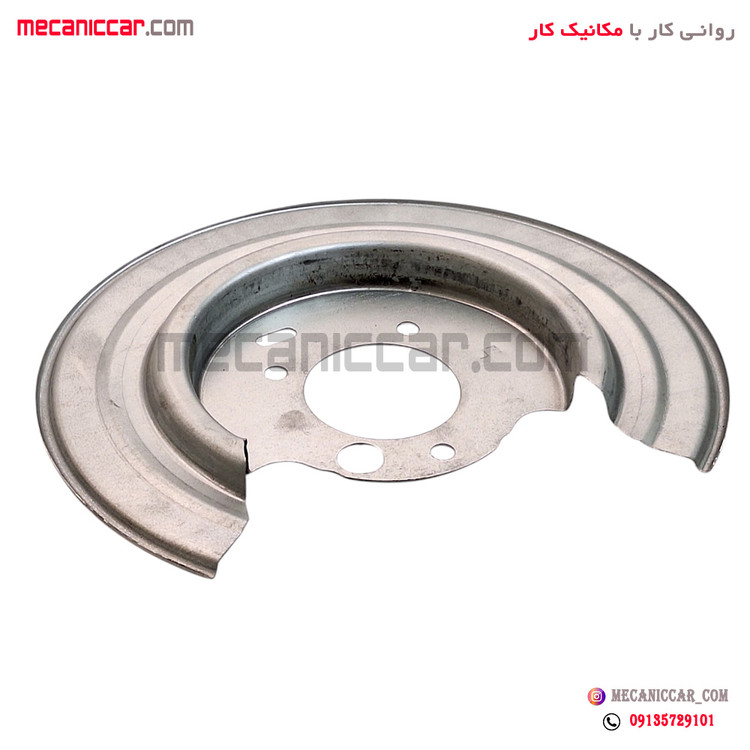 صفحه محافظ اکسل عقب (محافظ دیسک چرخ) راست پژو 405 و پارس دیسکی طوس