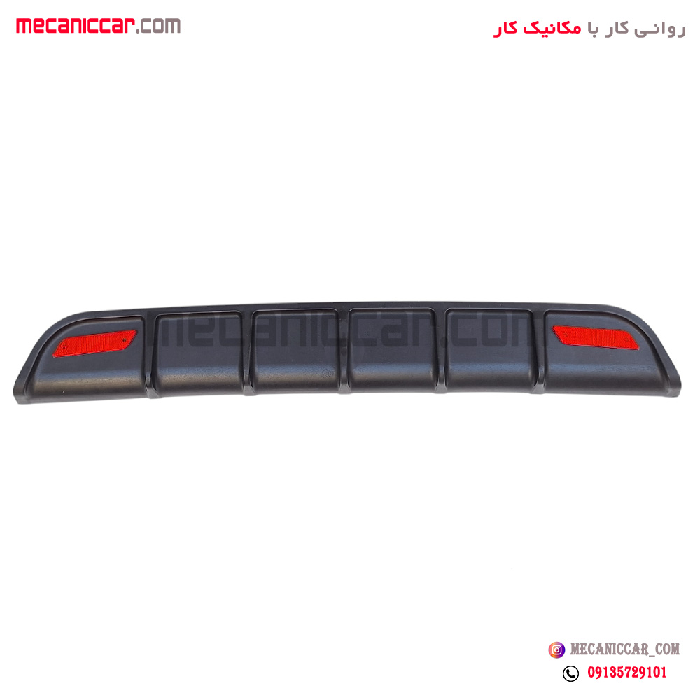 دیفیوزر سپر عقب سمند شبرنگ دار