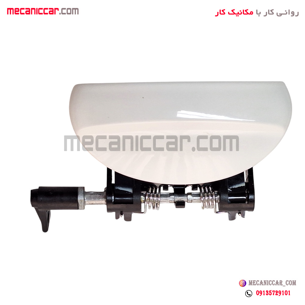 دستگیره درب بازکن بیرون راناپلاس سفید عقب چپ کروز