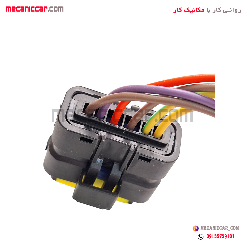 سوکت چراغ جلو سمند و پمپ بنزین پژو 206 AKE
