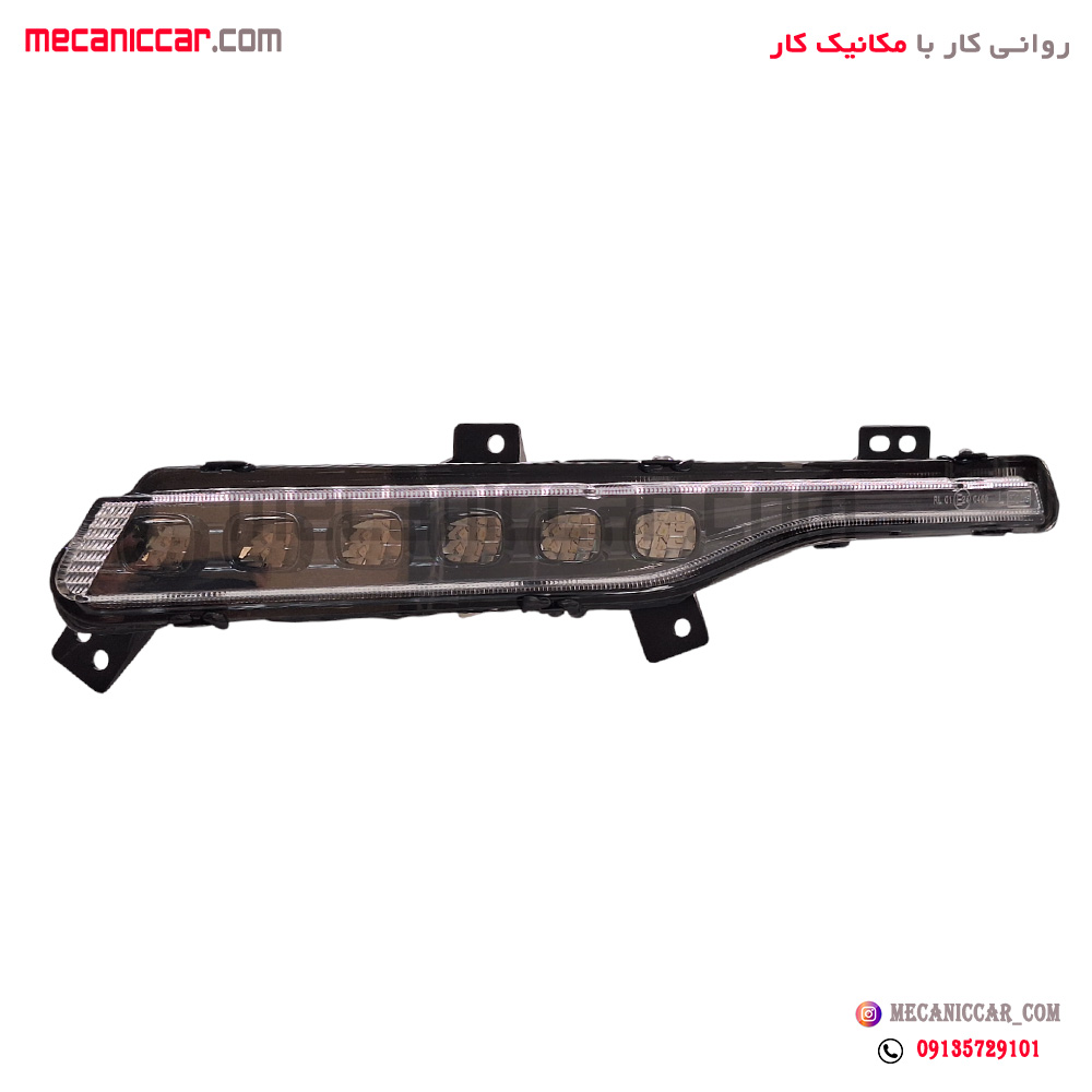 چراغ روشنایی روز جلو چپ شاهین sp100 کروز