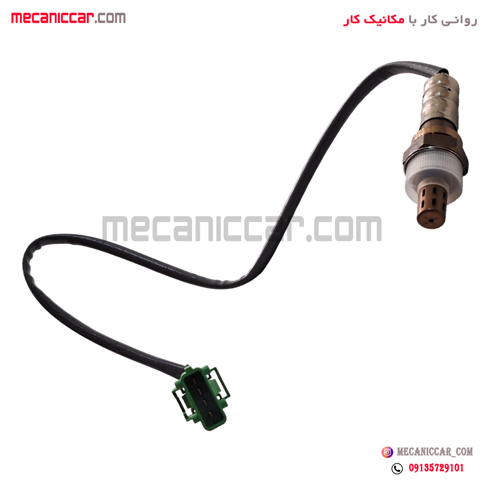 سنسور اکسیژن ساژم سیم کوتاه طوسی (495PG2) NTK