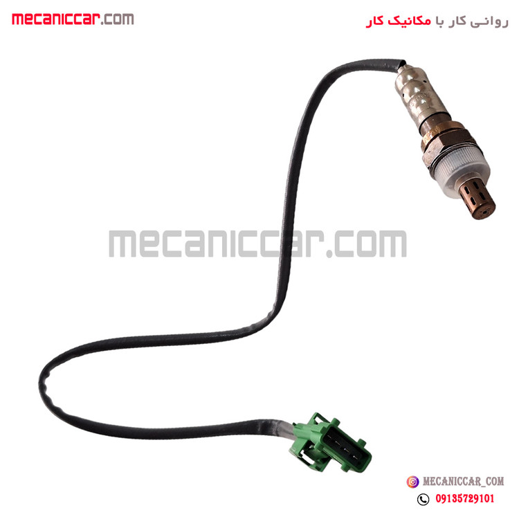 سنسور اکسیژن ساژم سیم کوتاه طوسی (495PG2) NTK