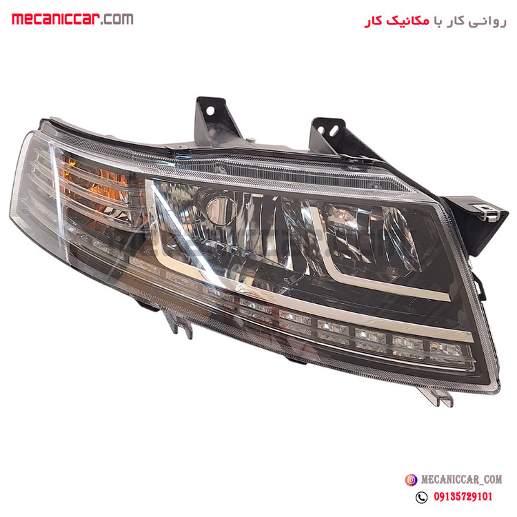 چراغ جلو راست سمند سورن پلاس مدرن