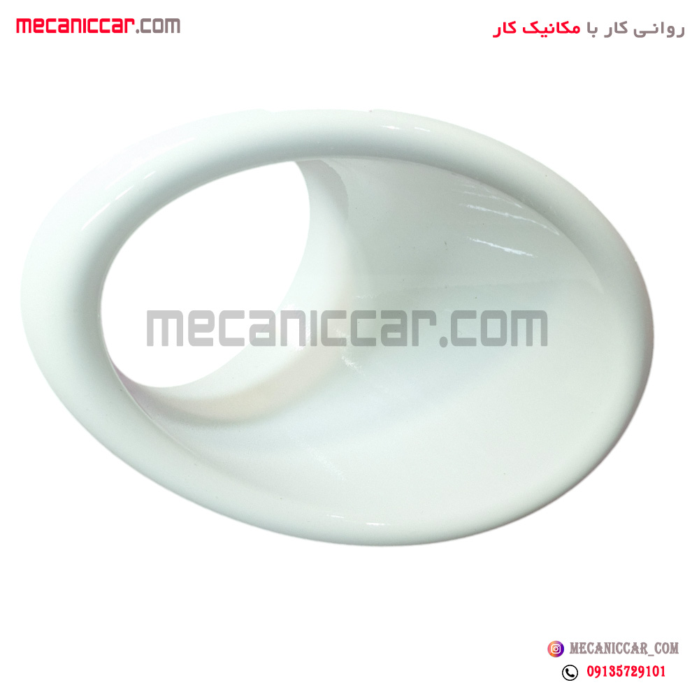 قاب دور مه شکن (پرژکتور) سفید سپر جلو چپ پژو 207