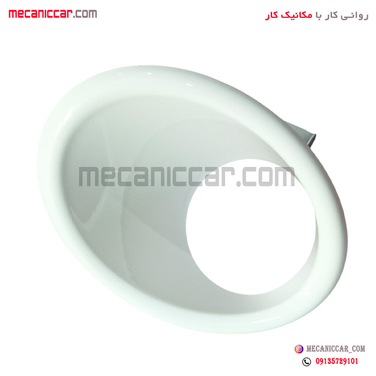 قاب دور مه شکن (پرژکتور) سفید سپر جلو چپ پژو 207