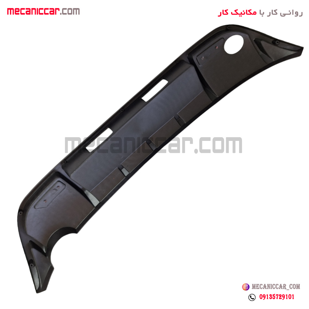 دیفیوزر سپر عقب تیبا 2 (هاچبک) شبرنگ دار