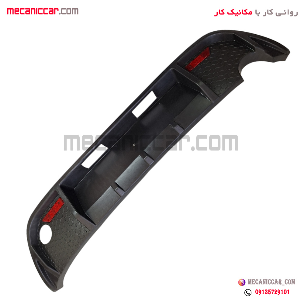 دیفیوزر سپر عقب تیبا 2 (هاچبک) شبرنگ دار