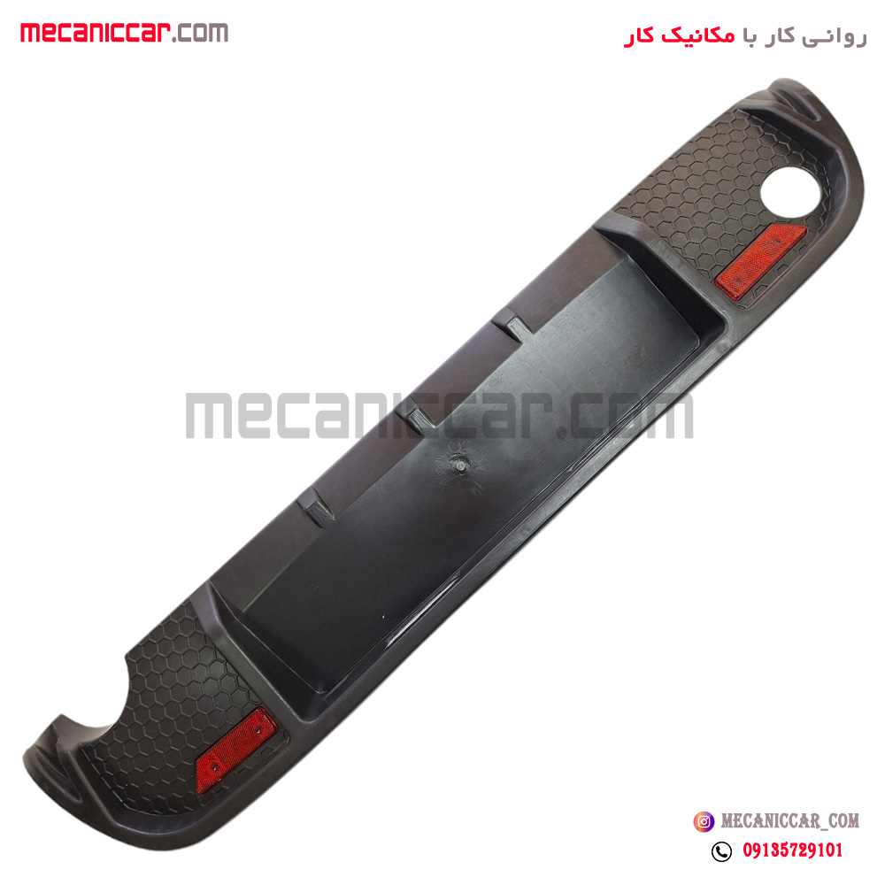 دیفیوزر سپر عقب تیبا 2 (هاچبک) شبرنگ دار