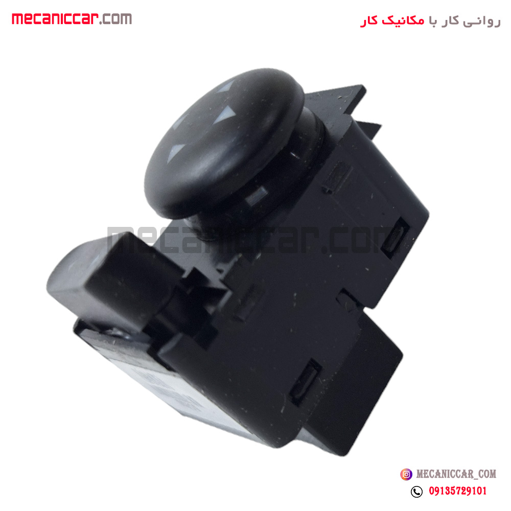 کلید تنظیم اینه برقی نور سبز تیبا کروز