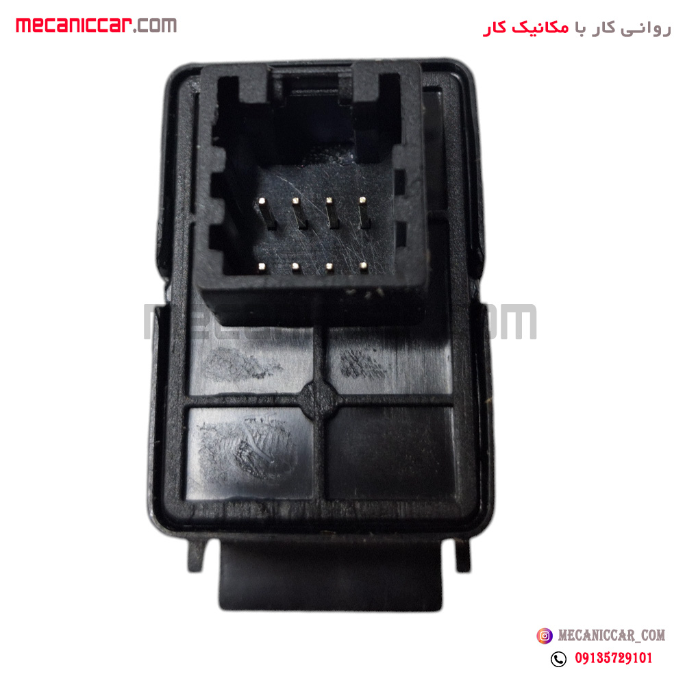 کلید تنظیم اینه برقی نور سبز تیبا کروز
