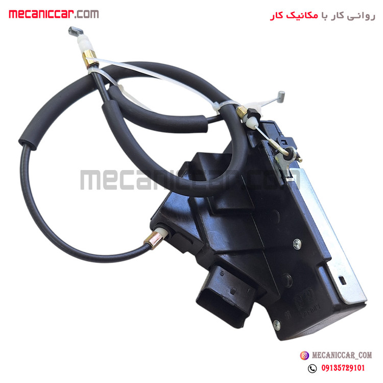 قفل کامل داخل درب جدید دناپلاس جلو چپ متک