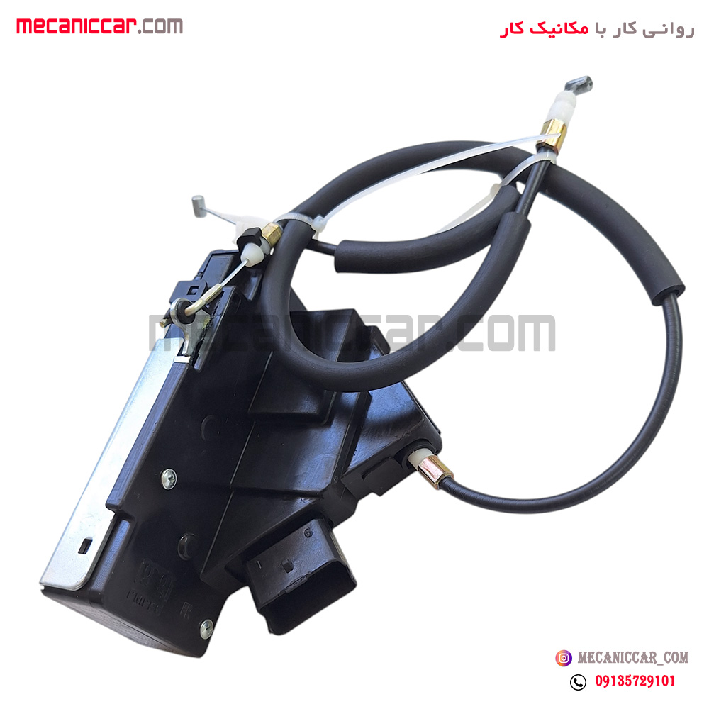 قفل کامل داخل درب جدید دناپلاس جلو راست متک