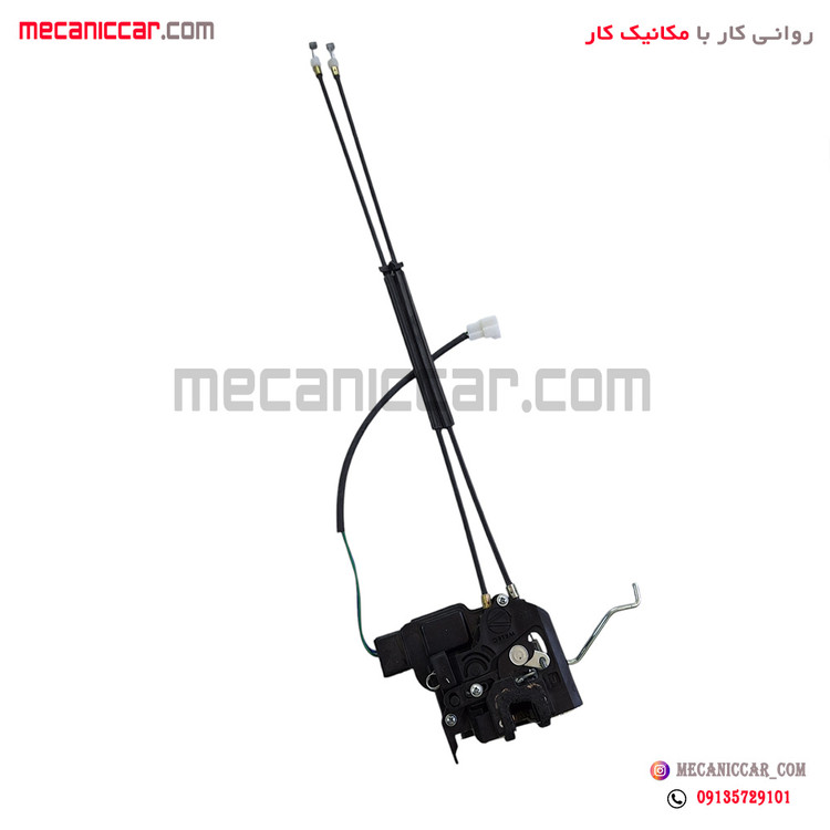 مجموعه قفل کابلی کامل درب عقب راست با محرک کوئیک s متک