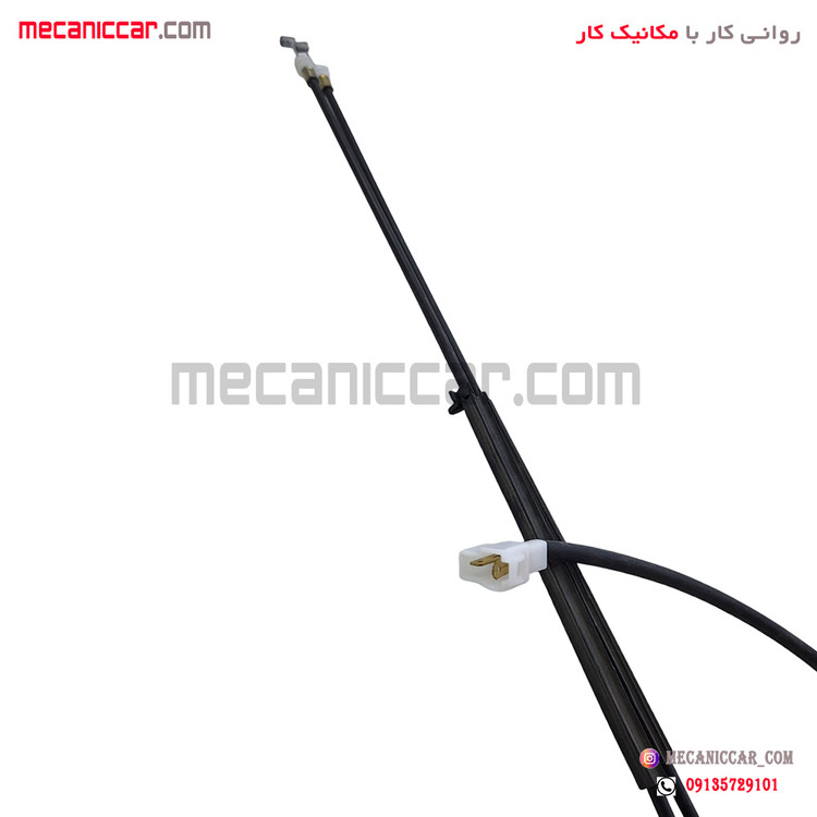 مجموعه قفل کابلی کامل درب عقب راست با محرک کوئیک s متک