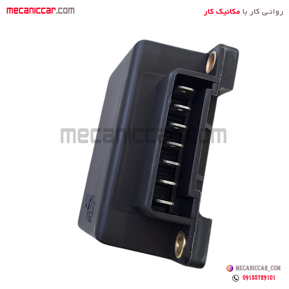 ترموستات بخاری مشکی 7 فیش پژو 405 و پارس و سمند و اردی هیرکان
