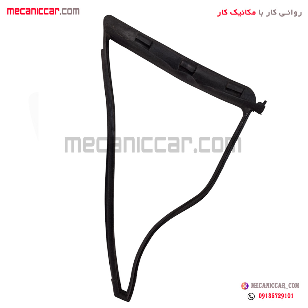 نوار دور شیشه لچکی درب عقب راست پراید