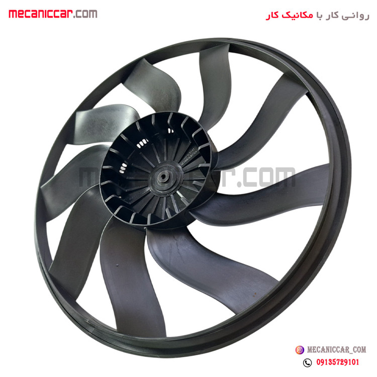 پروانه فن بهینه توربو با دیاق پژو 206 ایده ساخت