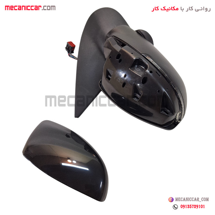 اینه کامل برقی راست راهنمادار پژو 207 کاوج