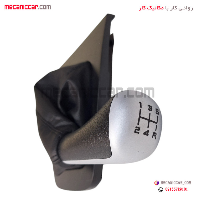 دسته دنده کامل مونتاژ شده با قاب گردگیر جدید پژو 405 کروز