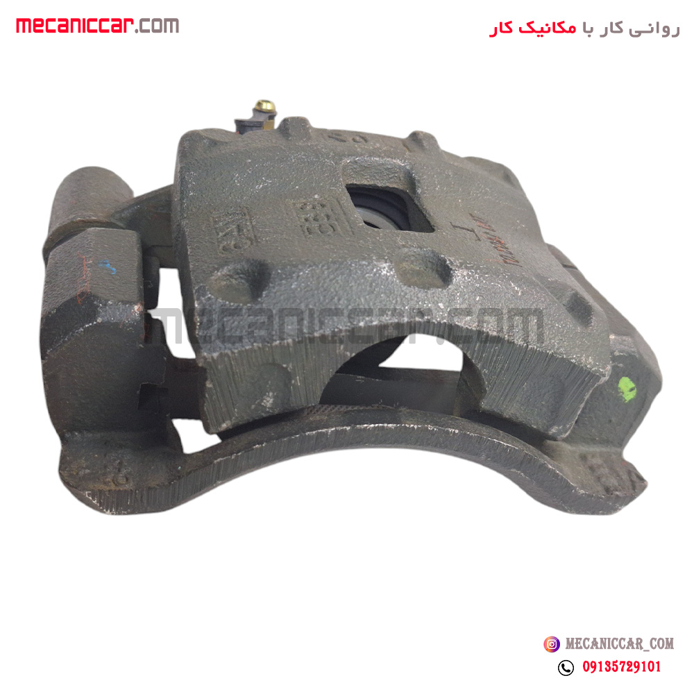 سیلندر ترمز (کالیپر) چرخ جلو سمت راست بهینه تیبا و ساینا ترمزسازان