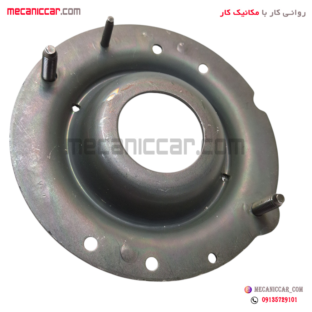 نعلبکی (النگویی) بالای فنر لول جلو پیچ دار پژو 405 و پارس دیناپارت