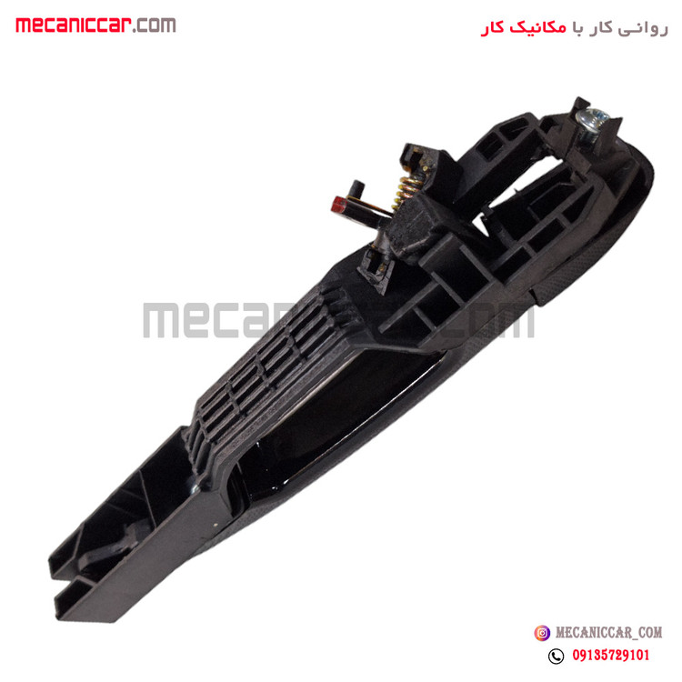 دستگیره درب بازکن بیرونی مشکی عقب چپ دنا و سمند سورن پلاس