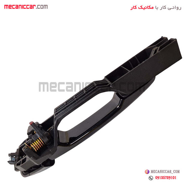 دستگیره درب بازکن بیرونی مشکی عقب چپ دنا و سمند سورن پلاس