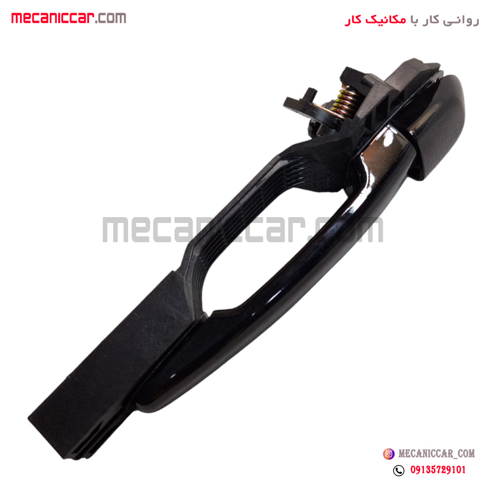دستگیره درب بازکن بیرونی مشکی عقب راست دنا و سمند سورن پلاس
