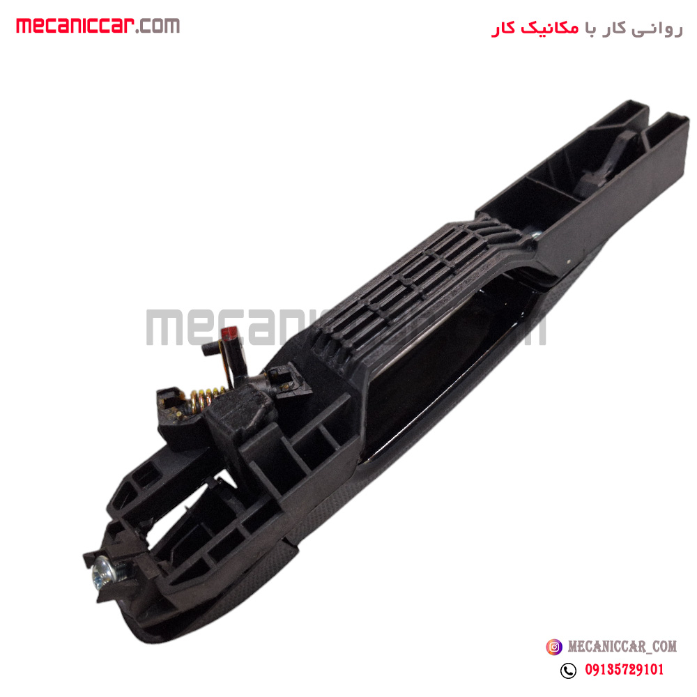 دستگیره درب بازکن بیرونی مشکی عقب راست دنا و سمند سورن پلاس