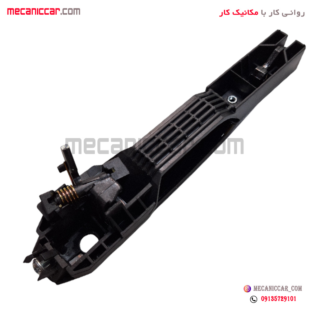 دستگیره درب بازکن بیرونی مشکی جلو راست دنا و سمند سورن پلاس