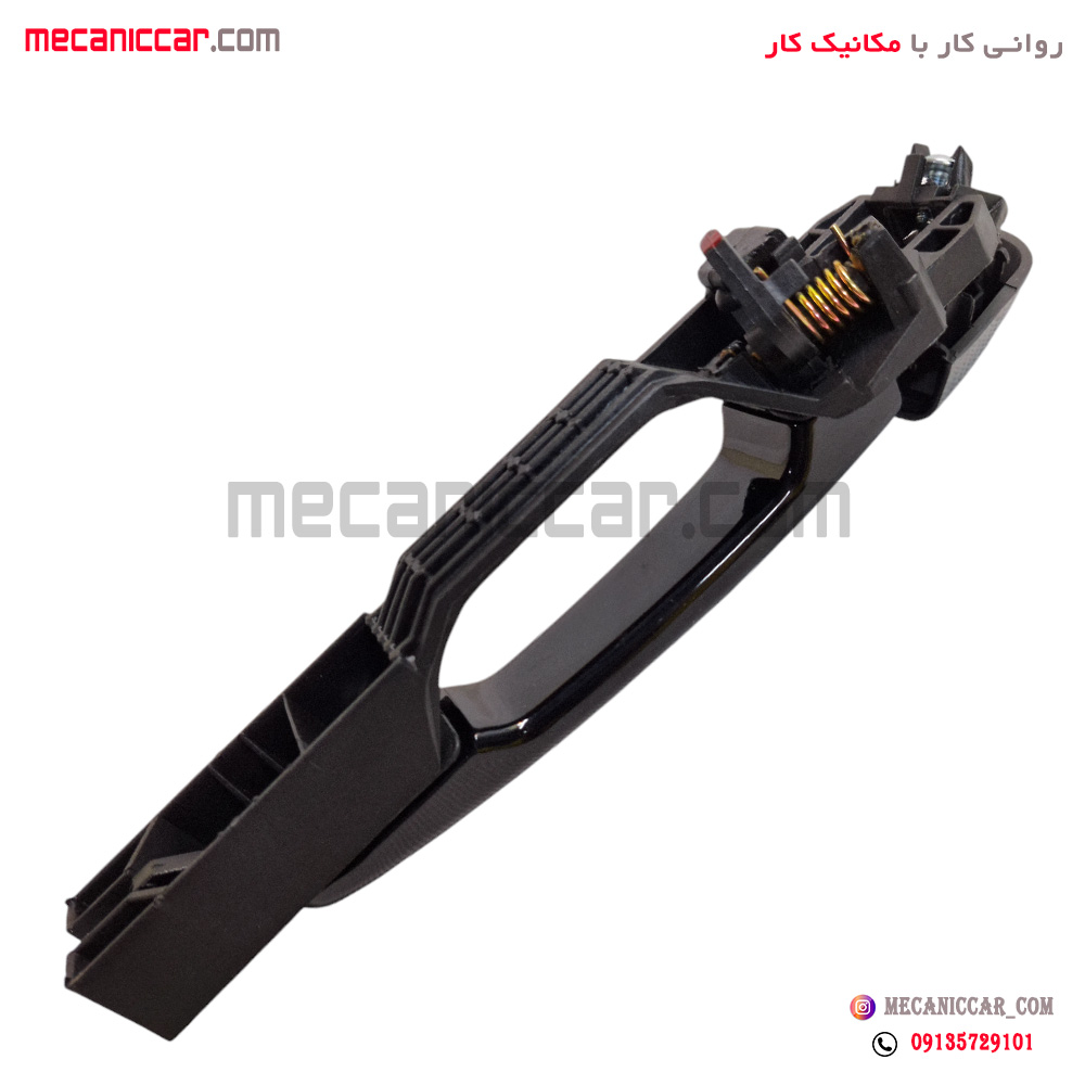دستگیره درب بازکن بیرونی مشکی عقب راست دنا و سمند سورن پلاس