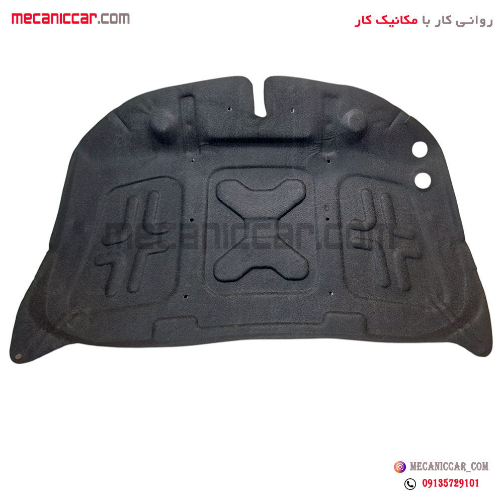 نمدی (موکت) درب موتور (کاپوت) ساینا و کوئیک جدید پیشرفت