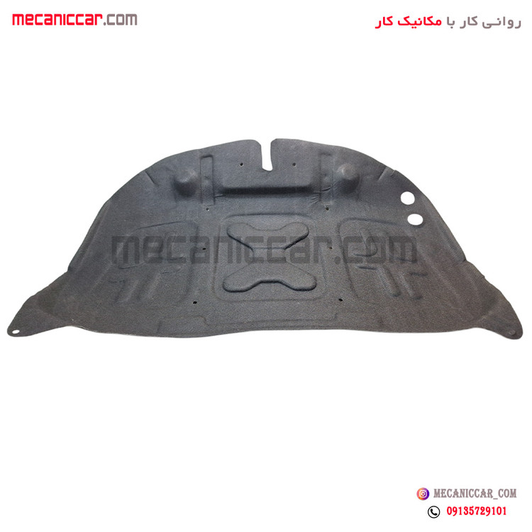 نمدی (موکت) درب موتور (کاپوت) ساینا و کوئیک جدید پیشرفت