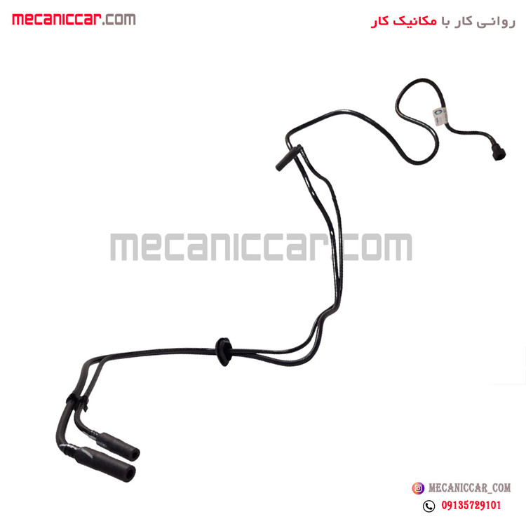 شیلنگ (لوله سوخت) برگشت بخارات بنزین پژو 206 مادپارت (92880)
