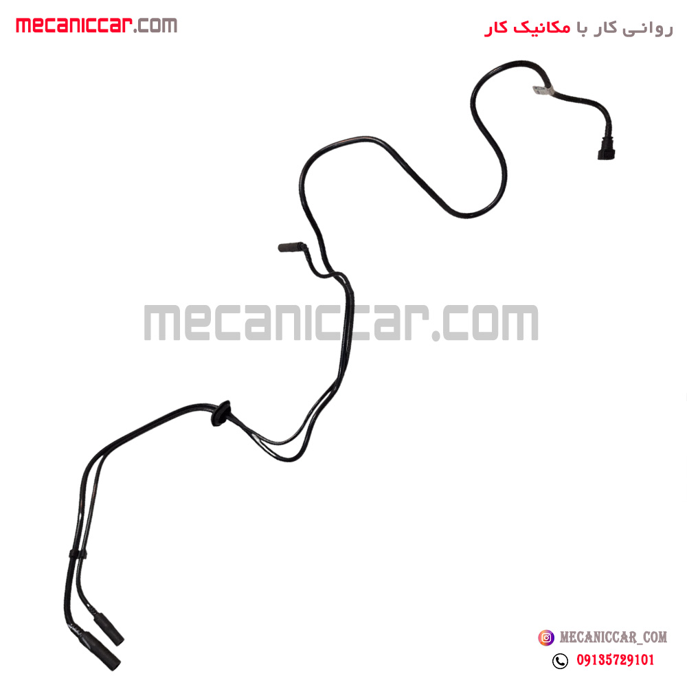 شیلنگ (لوله سوخت) برگشت بخارات بنزین پژو 206 مادپارت (92880)