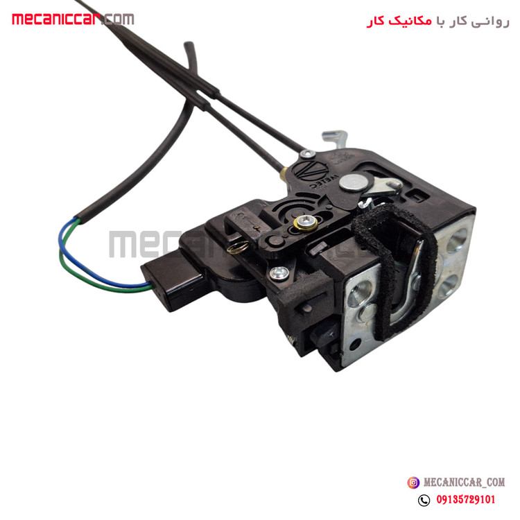مجموعه قفل کابلی کامل درب عقب راست با محرک ساینا و تیبا متک