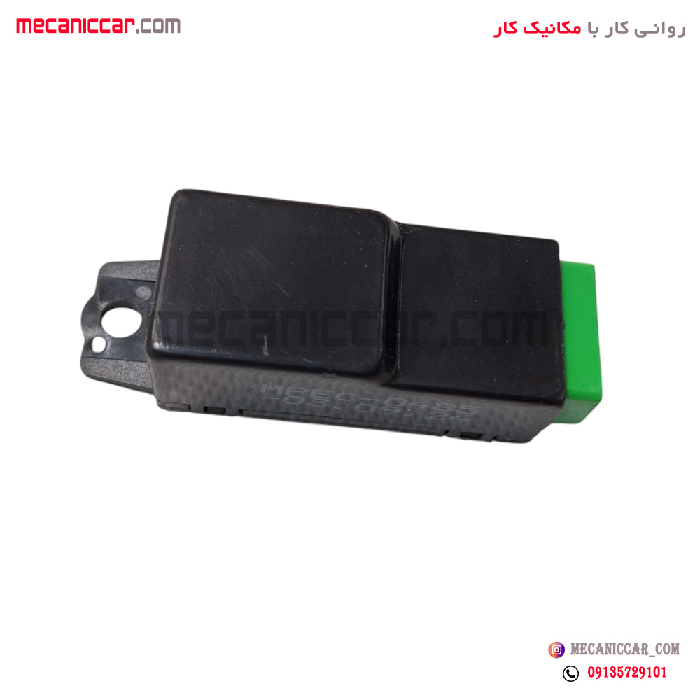 رله کولر سبز (سنسور تنظیم دمای داخل کابین) پژو 405 و پارس و سمند والافن
