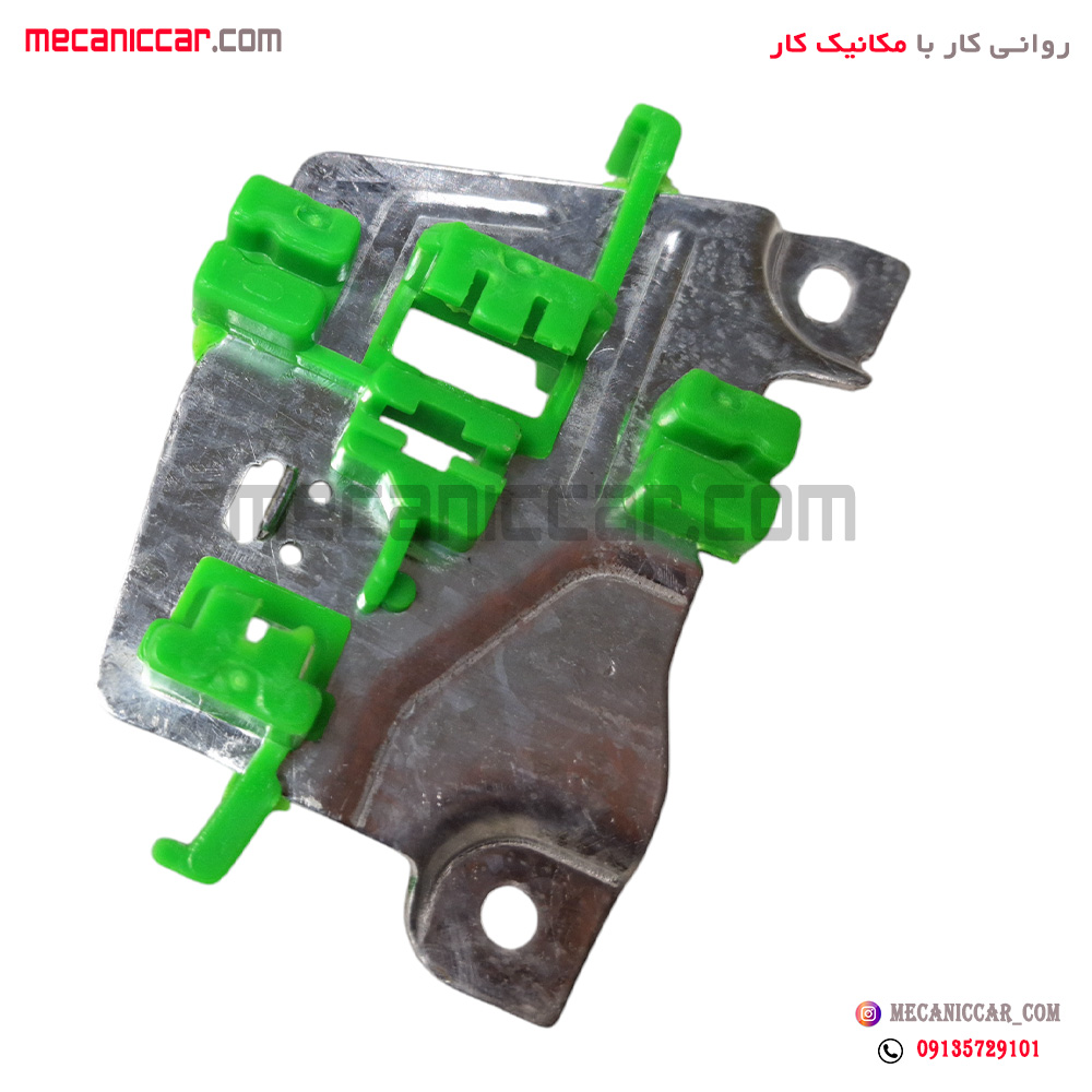 دیاق (حامل) شیشه بالابر چپ تیبا اچ ای سی