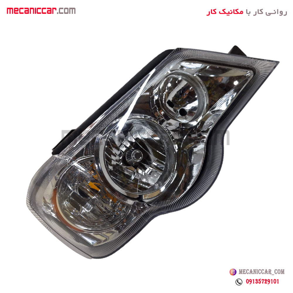 چراغ جلو راست تنظیم دستی پراید 132 و 111 اس ان تی